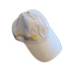 Embroidered Dragon Boat Cap (Light Blue)