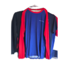 Swim section T-shirt (Red and Blue) MEN (long sleeve)