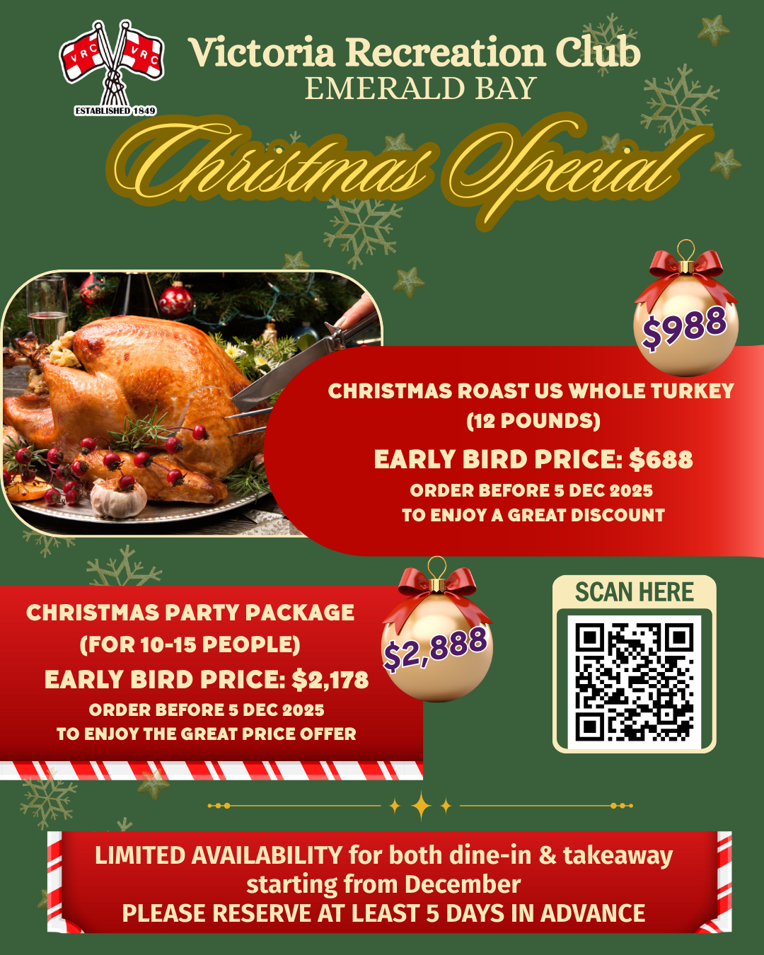 Victoria Recreation Club Christmas Special
