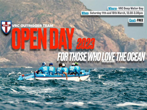 Victoria Recreation Club Paddle Section Outrigger Canoeing Open Days